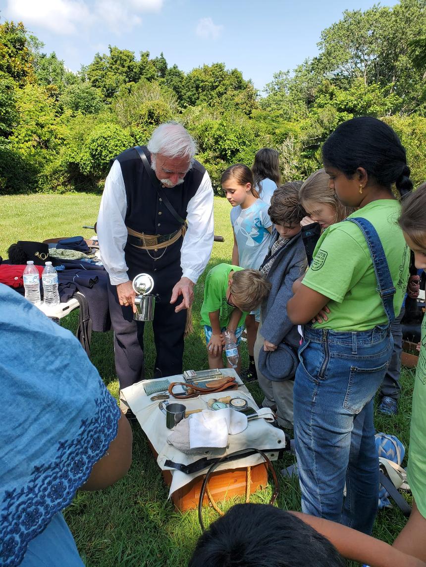 Supporting the Bedford Museum Summer History Camp 2022